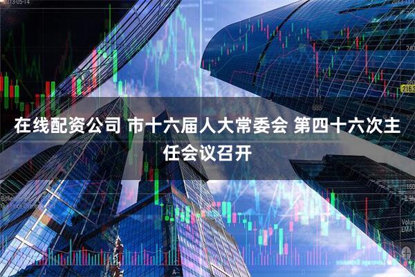在线配资公司 市十六届人大常委会 第四十六次主任会议召开